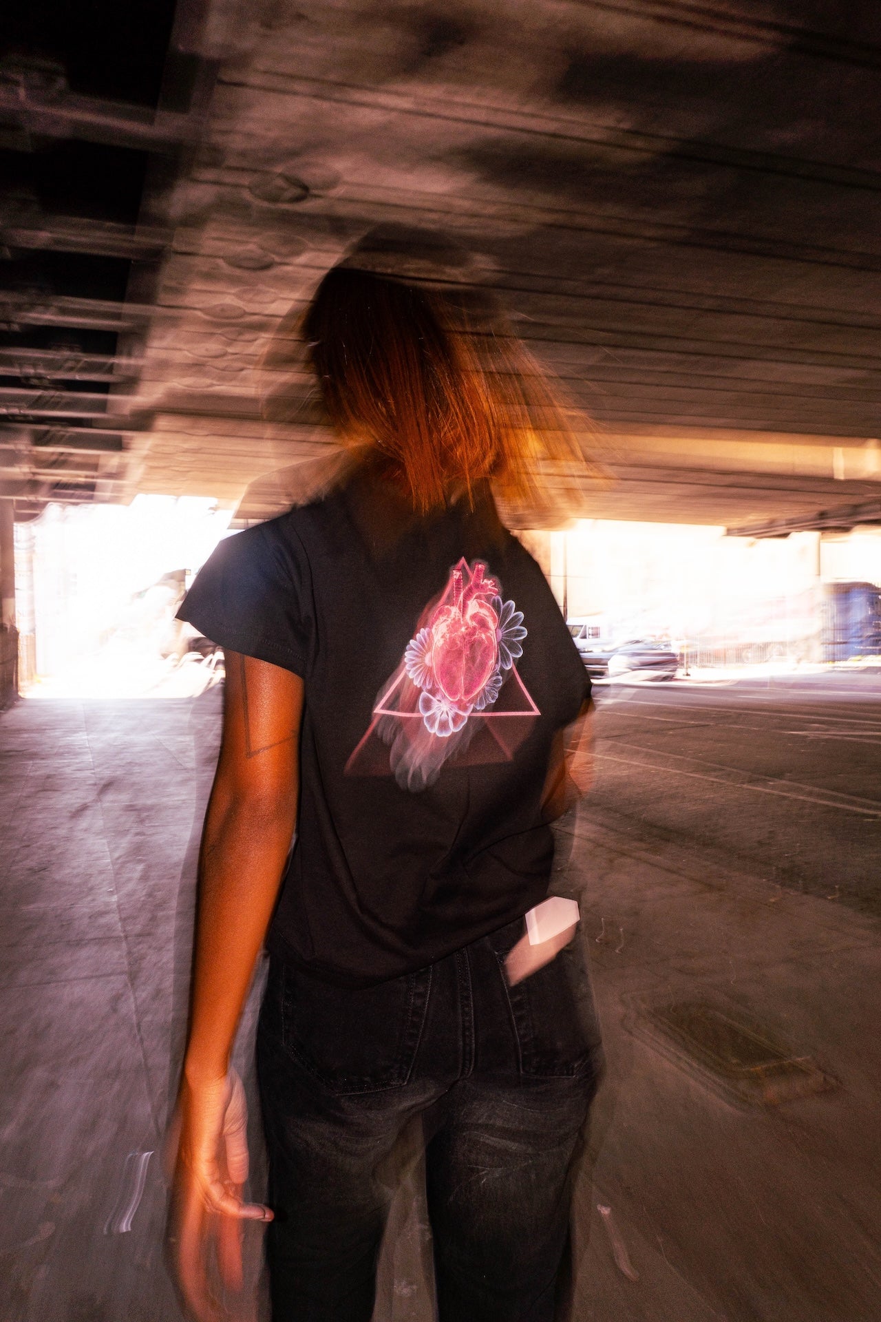 X-Ray High-Wasted T-Shirt